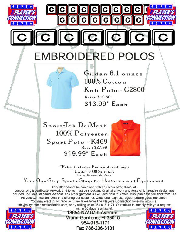 corporate apparel specials banner